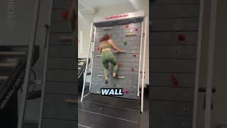 This Climibing Treadwall Will Test Your Limits trainwithlex [upl. by Nilcaj]