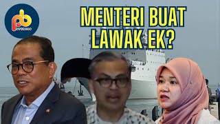 Isu kapal perang China di Penang ingatkan Fadhlina dah cukup lawak rupanya Fahmi Fadzil lagi lawak [upl. by Aitas545]