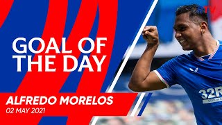 GOAL OF THE DAY  Alfredo Morelos v Celtic 2021 [upl. by Loredo]