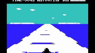 Antarctic Adventure NES Level 3 mode  RealTime Playthrough [upl. by Meta]