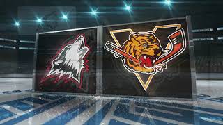 881 RouynNoranda Huskies 4 Victoriaville Tigres 5  17 04 2024 [upl. by Auqinu]