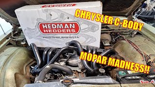 Mopar C Body Header Madness Part 1 [upl. by Aicertal703]