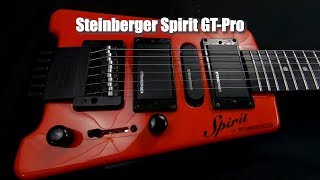 Steinberger Spirit GTPro Deluxe in Hot Rod Red [upl. by Breanne]