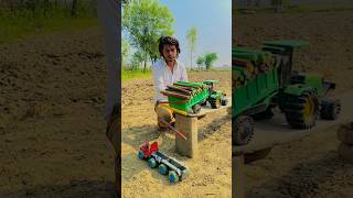 tractor bridge se gir jata tractor malik ko gussa aya minitractor automobile ytshorts [upl. by Akihsar]