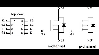 Reemplazo transistor mosfet SMD AO4606 y P2103NVG curso de electrónica gratis [upl. by Root]