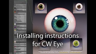 How to install CW Eye for Blender [upl. by Omer]