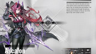 Arknights Paradox SimulationAscalon [upl. by Alehcim483]