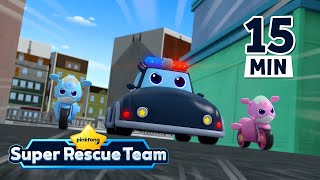 Pinkfong Super Rescue Team｜S1｜Episodes 912｜Pinkfong Car Songs and Cartoons [upl. by Byler]