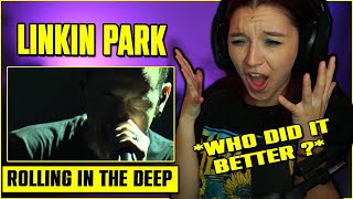 Linkin Park  Rolling In The Deep  First Time Reaction [upl. by Arabele]