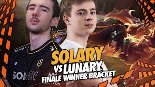 DREAMHACK TOURS 2019 ► SOLARY VS LUNARY  FINALE WINNER BRACKET BO3 GAME 1 [upl. by Wetzell]