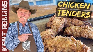 Fried Chicken Tenders  How to Make the Most Tender Chicken [upl. by Deryl]