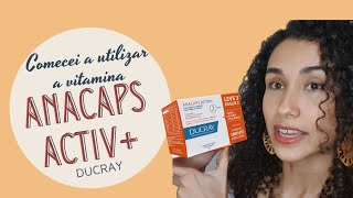 Comecei a utilizar a vitamina Anacaps activ  da ducrayFRvitaminacapilarQuedacrescimento [upl. by Ndnarb847]