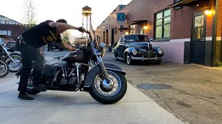 PRISM SUPPLY  1952 HarleyDavidson Panhead First Start in 30 Years [upl. by Shiroma]