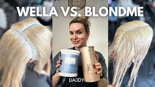 Which Bleach is BEST Testing and Reviewing Wella Blondor for Platinum Blonde Root Touch Ups [upl. by Krause903]