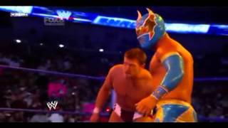 Sin Cara save Daniel Bryan 2611 [upl. by Inalaehak638]