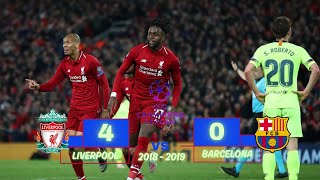 Goals amp Highlights Liverpool vs Barcelona 4  0 Champions League 2018  2019 [upl. by Anu775]