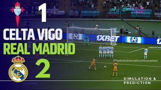 CELTA VIGO 12 REAL MADRID • Highlights • LaLiga 2425  SimulaciónRecreación [upl. by Libbey366]