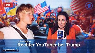 Warum ARD nicht zu Trump durfte amp ich schon 🇺🇸 [upl. by Nivej]