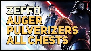 All Chests Auger Pulverizers Zeffo Star Wars [upl. by Anyrtak]