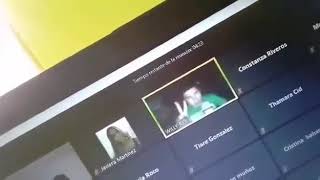 WILLYREX canta PARADISE en las CLASE virtual ZOOM BROMA [upl. by Finella550]