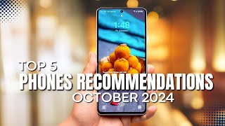 TOP 5 Phone Recommendations October 2024 [upl. by Fulviah343]