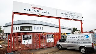 Ashton Gate Update A Look Inside The Dolman And South Stand [upl. by Loats30]