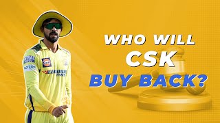 IPL 2025 Who will Chennai Super Kings buy back at the auction [upl. by Buddie]