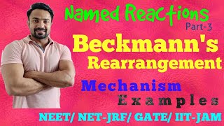 Beckmann Rearrangement mechanism Examples organic chemistry [upl. by Southard896]