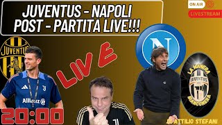 Juventus  Napoli Post  Partita Ancora noia noia noia😤😤 [upl. by Wilone860]