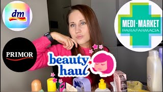 🛍️ BEAUTY HAUL ☀️PRIMOR  DM  MEDI MARKET amp RITUALS 💰🛍️ [upl. by Corso]