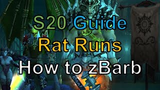 How to zBarb in Rat Runs GR110 in 2min [upl. by Hodosh]