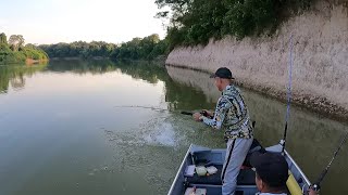 Pescando de todas las especies en el río L  el río con más caimanes en Colombia [upl. by Kcinom]