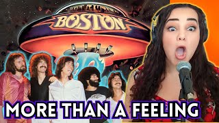 Boston  More Than A Feeling  Opera Singer Reacts [upl. by Feodora104]