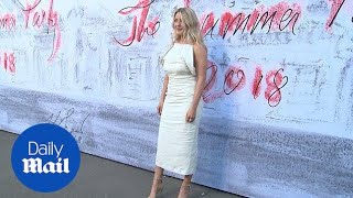 Ellie Goulding stuns in white at Serpentine Summer Party [upl. by Drofla321]