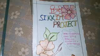 Sikkim project in hindi  Hindi Sikkim Project [upl. by Anayrb721]