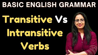 Verb  3  Transitive Vs Intransitive Verbs  Basic English Grammar in Hindi  UC LIVE [upl. by Pauline]