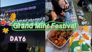 우리보다 잘 노는 사람 나와 💃 그민페 Vlog  그랜드민트페스티벌 올림픽공원 터치드 볼빨간사춘기 페퍼톤스 데이식스 가마로 강정 서브웨이 [upl. by Aneehsak]