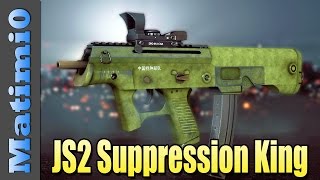 JS2 Suppression King  Taste the Rainbow  Battlefield 4 Squad Up [upl. by Ahsitul]