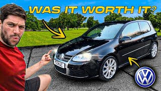 I RESTORED AN ABANDONED VW GOLF R32 HOW MUCH DID IT COST [upl. by Ileane]