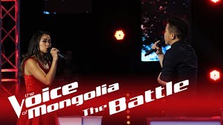 Khulan vs Bayarsaikhan  quotYou and mequot  The Battle  The Voice of Mongolia 2018 [upl. by Dnalsor]