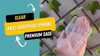 AllAboutProtection AntiDust Plug amp AntiSlip Transparent Phone Case for All iPhone Models [upl. by Rysler590]