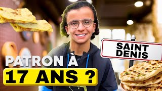 17 ANS ET DÉJÀ PATRON D’UN SNACK à Saint Denis 93 [upl. by Lierbag]