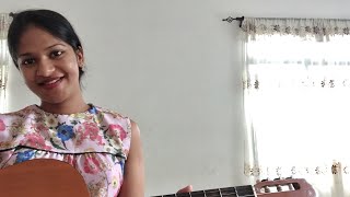 නින්ද නේන රාත්‍රියේ Ninda Nena Rathriye  Chaudhvin Ka Chand Ho  Alanga Eashwarage  Live Cover [upl. by Initsed]