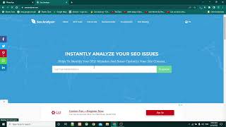 SEO Analyzer Tool [upl. by Filiano]