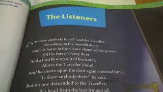 Class 7 The listeners poem explanation of the poem [upl. by Akirea888]