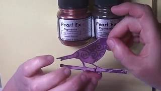 Pearl Ex and Embossing Powder Magic [upl. by Eicram]