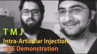 Intraarticular TMJ injection  Dr Abdul Wahab Dr Umer Hussain [upl. by Anileva]