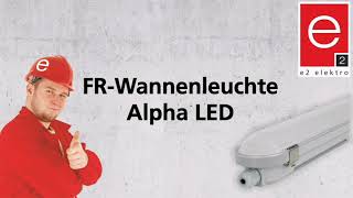 FRWannenleuchte Alpha LED [upl. by Anitsirhc]