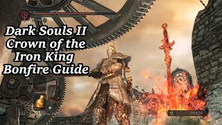 Crown of the Old Iron King  All Bonfire Locations  Dark Souls II [upl. by Alleunamme]