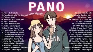 Pano  Zack Tabudlo🌸Bagong Chill Acoustic OPM Nonstop Charts 2021  Adie Arthur Nery💖 [upl. by Trix]